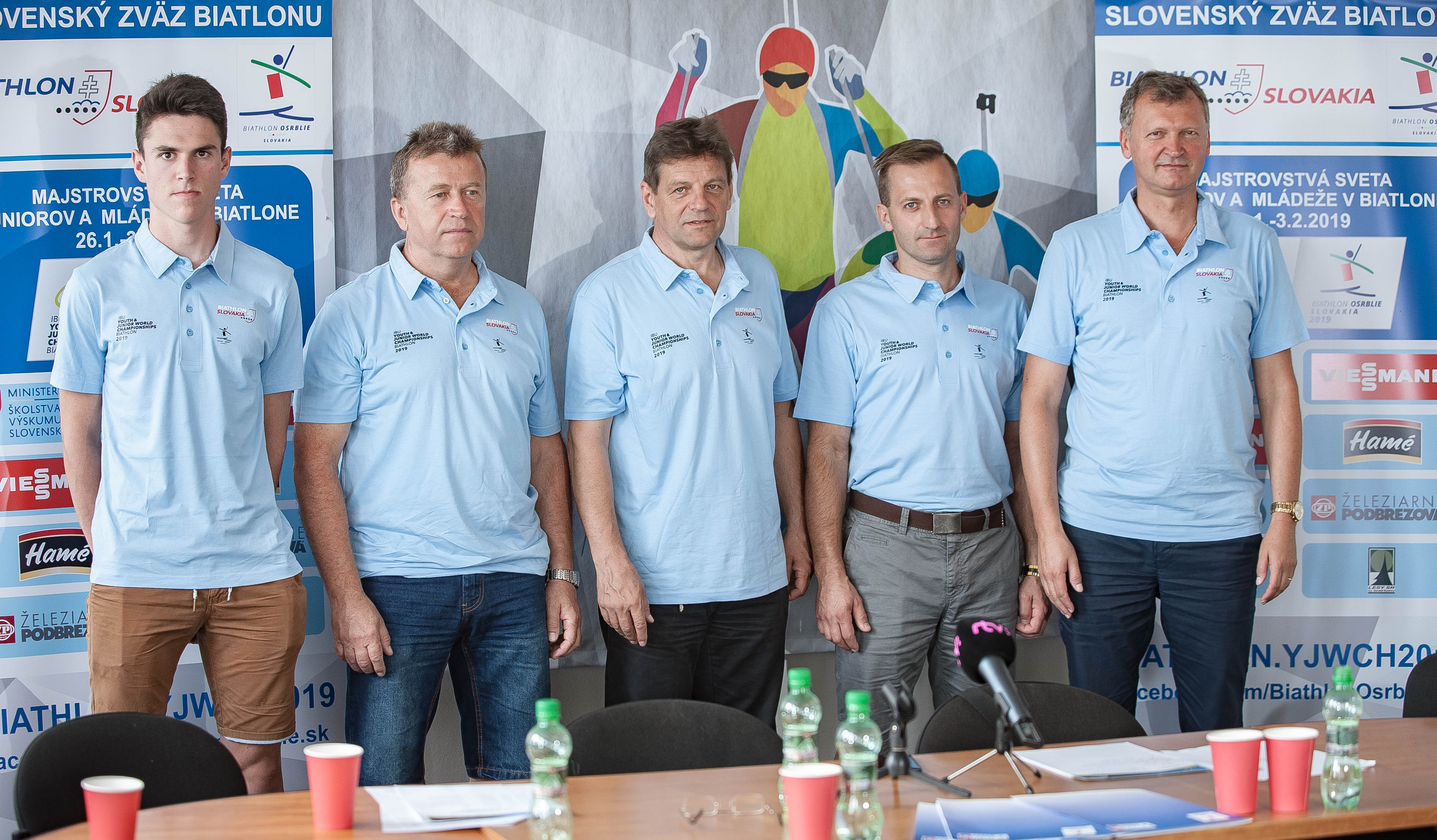 Press conference about the upcoming  Youth and Junior World Championships